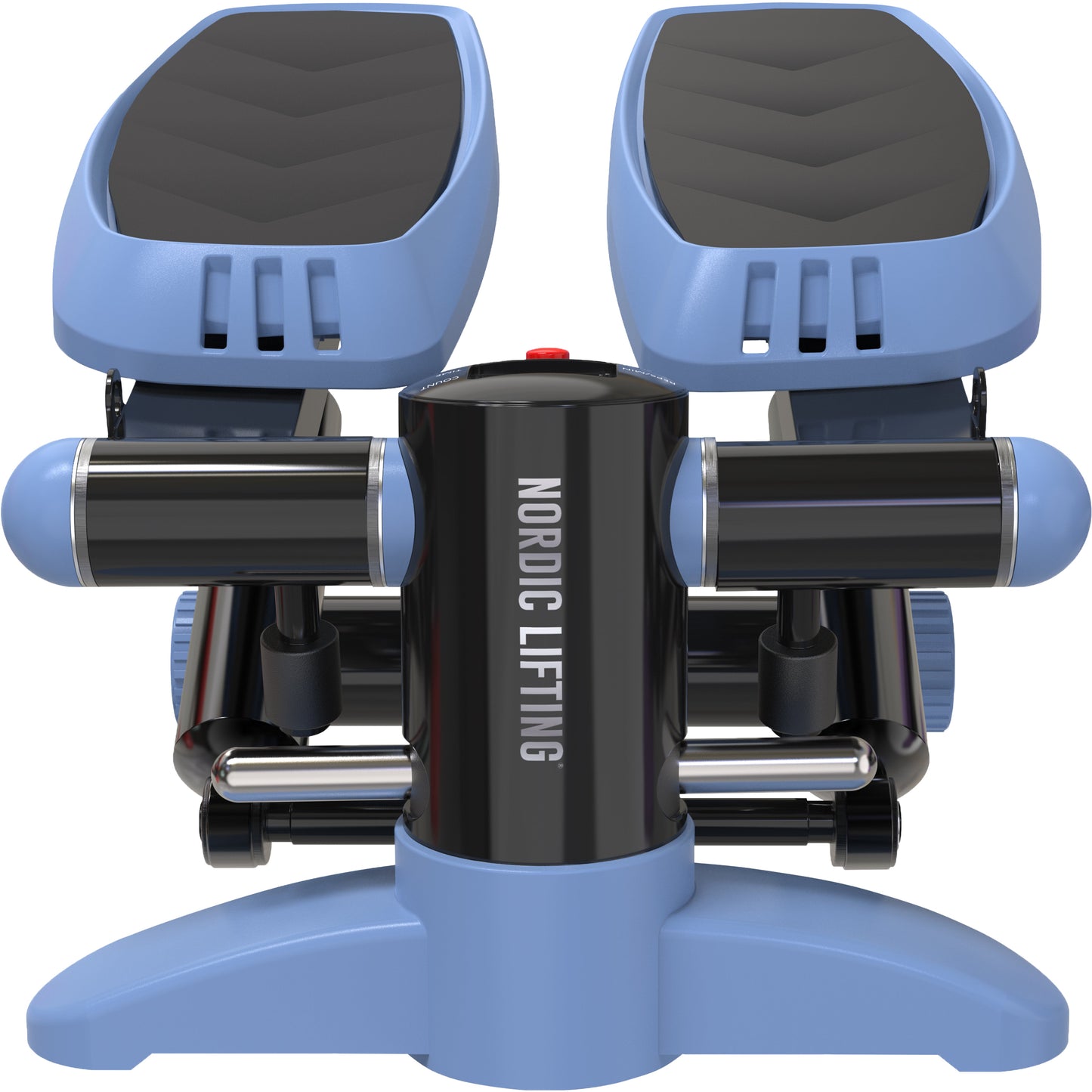 Home Workout Mini Stepper - w/ Resistance Bands Set and Built-in Tracking Monitor
