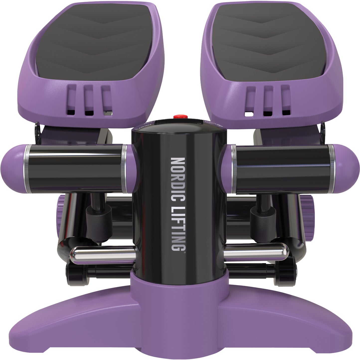 Home Workout Mini Stepper - w/ Resistance Bands Set and Built-in Tracking Monitor